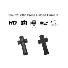 Load image into Gallery viewer, Cross Hidden Spy Camera with built in DVR
